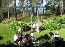 Maisemaa Kirkkojärvelle