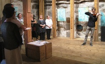 Musiikkia avajaisissa 3.7.