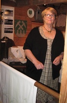 Eila Kymäläinen, kotiseutumuseon hoitaja